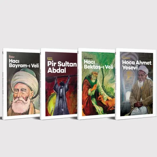 Hoca Ahmet Yesevi Seti - 4 Kitap - Halkkitabevi