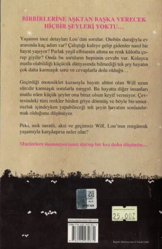 Senden Önce Ben Jojo Moyes Pegasus Yayıncılık %50 indirimli