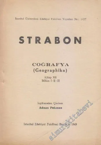 Coğrafya Kitap 12 - Bölüm 1-3 -        1969