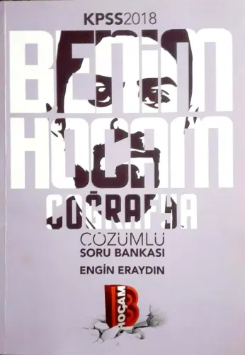 KPSS Tamamı Çözümlü Coğrafya Soru Bankası 2018 benim hocam yayınevi