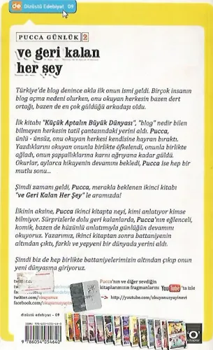Pucca Günlük 2 ve Geri Kalan Her Şey Pucca O Kitaplar %52 indirimli