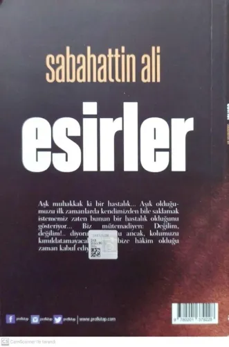 Esirler Sabahattin Ali Ezr Yayıncılık