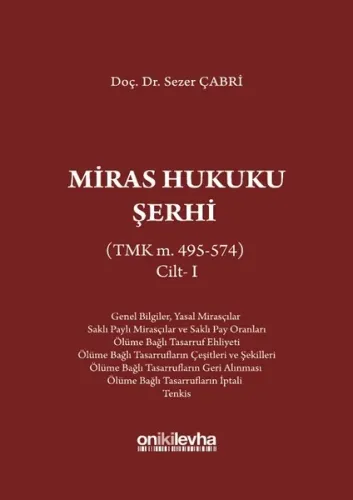 Miras Hukuku Şerhi