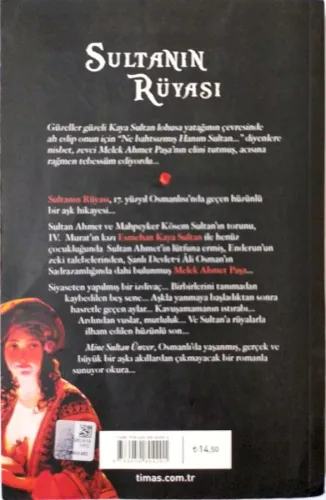 Sultanın Rüyası Mine Sultan Ünver Timaş Yayınları