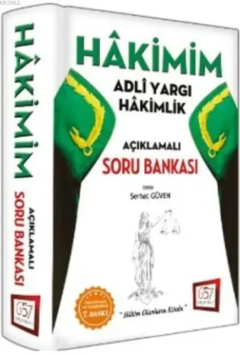 2017 Hakimim Adli Yargı Hakimlik Açıklamalı Soru Bankası