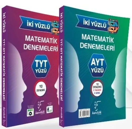 Karekök Yayınları TYT AYT Matematik İki Yüzlü Deneme