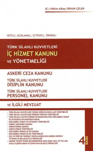 Türk Silahlı Kuvvetleri İç Hizmet Kanunu ve Yönetmeliği
