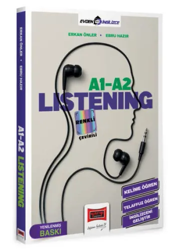 Yargı Yayınları A1-A2 Listening Renkli Çevirili