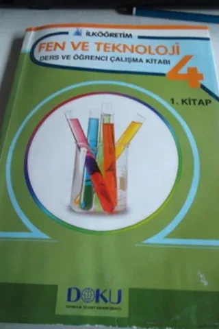 4. Sınıf Fen ve Teknoloji Ders ve Öğrenci Çalışma Kitabı 1. Kitap