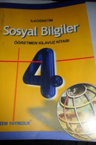 4. Sınıf Sosyal Bilgiler Öğretmen Kılavuz Kitabı