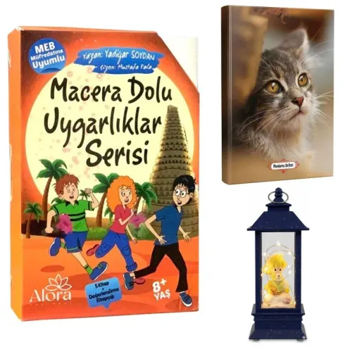Macera Dolu Uygarlıklar 5 Kitap - Minik Kedi Planlama Defteri ve Küçük