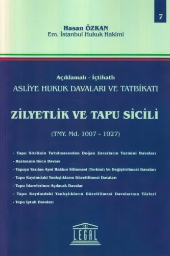 Zilyetlik ve Tapu Sicili-Seri 7