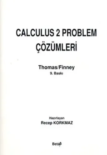 Calculus 2 Problem Çözümleri