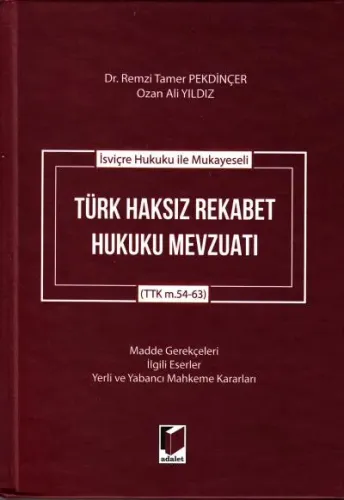Türk Haksız Rekabet Hukuku Mevzuatı