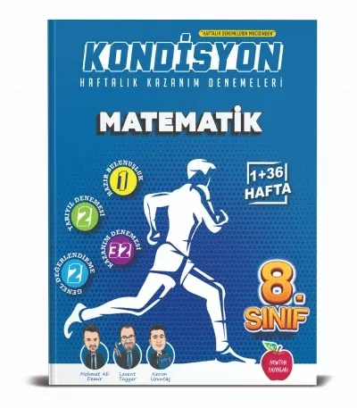 NEWTON 8. SINIF KONDİSYON HAFTALIK KAZANIM DENEMELERİ 37 HAFTA  MATEMATİK