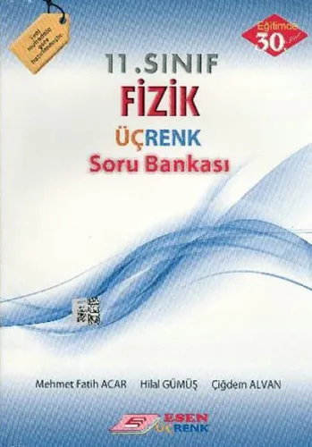 Esen Üçrenk Yayınları 11. Sınıf Fizik Soru Bankası Esen Üçrenk