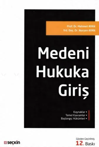 Medeni Hukuka Giriş