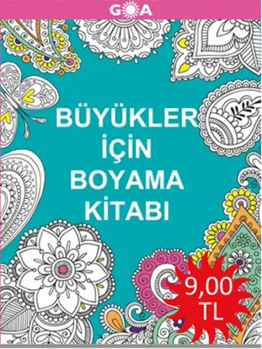 Büyükler için Boyama Kitabı