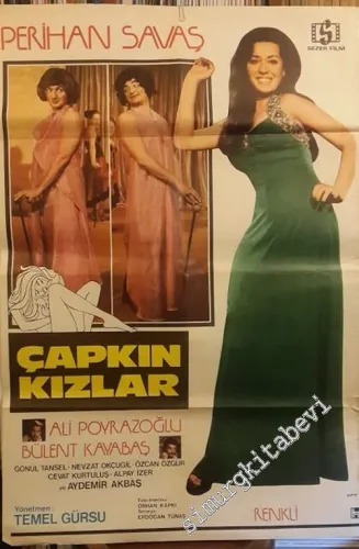 FİLM AFİŞİ: Perihan Savaş, Ali Poyrazoğlu - Çapkın Kızlar -