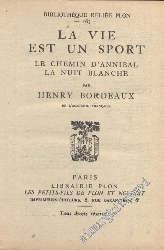 La Vie est un Sport -