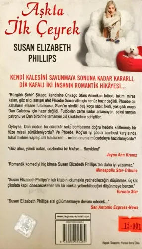 Aşkta İlk Çeyrek Susan Elizabeth Phillips Pegasus Yayıncılık