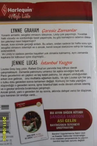Çaresiz Zamanlar / İstanbul Yazgısı - 26 Lynne Graham Çaresiz Zamanlar / İstanbul Yazgısı - 26 Lynne Graham