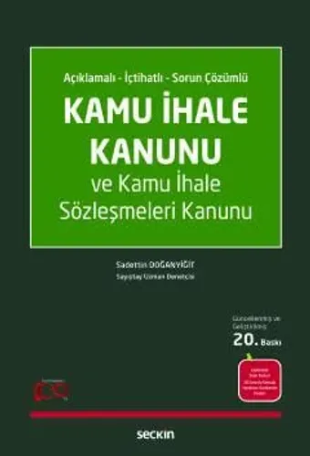Kamu İhale Kanunu ve Kamu İhale Sözleşmeleri Kanunu