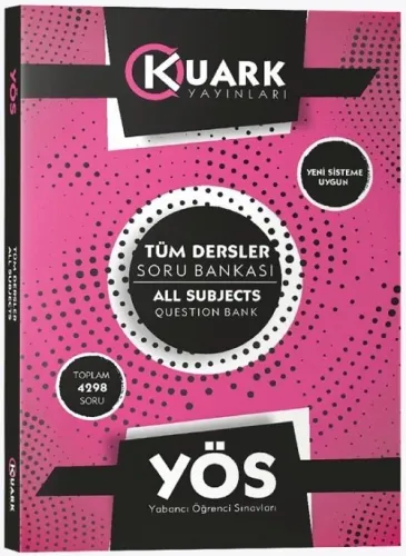 Kuark Yayınları YÖS Tüm Dersler Soru Bankası