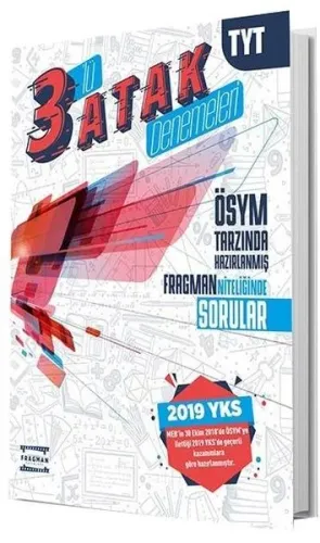 Fragman TYT 3'lü ÖSYM Tarzı Atak Denemeleri