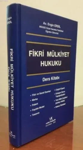 Fikri Mülküyet Hukuku Ders Kitabı Engin Erdil