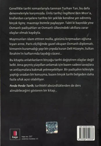 Perde Perde Tarih Tarihi Musahabeler M.Turhan Tan Kapı Yayınları %49 i
