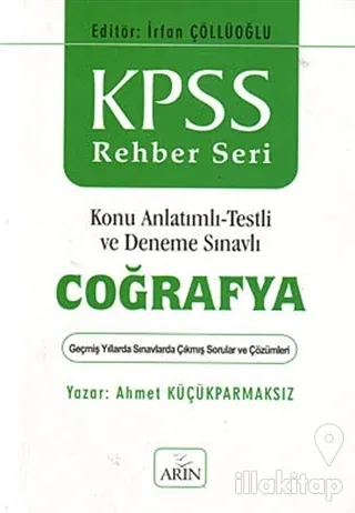 KPSS Rehber Seri - Coğrafya / Konu Anlatımlı - Testli ve Deneme Sınavlı