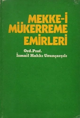 Mekke-i Mükerreme Emirleri