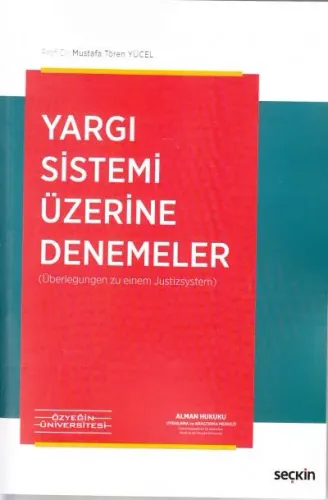 Yargı Sistemi Üzerine Denemeler