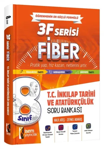 İSEM YAY. 8.SINIF FİBER İNKILAP T. SORU BANKASI