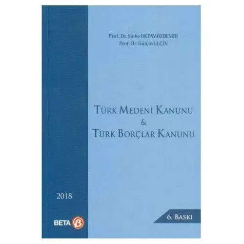 Türk Medeni Kanunu & Türk Borçlar Kanunu