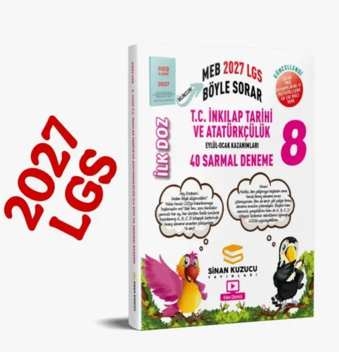 8. Sınıf 2027 Meb Böyle Sorar İlk Doz Sarmal Branş Den. TC. İNK. TAR. VE ATATÜRKÇÜLÜK