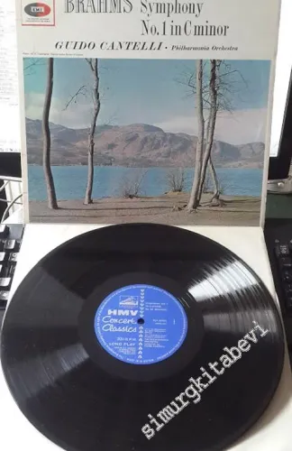 33 LP PLAK VINYL: Brahms, Philharmonia Orchestra Conducted by Guido Cantelli, Brahms, Symphony No. 1 In C Minor, Op. 68 -