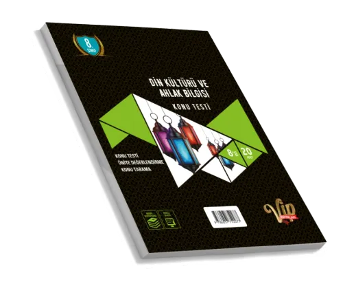 VİP 8.SINIF DİN K.AHLAK B.KUTU TEST (8 Öğrencilik)