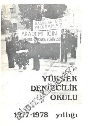 Yüksek Denizcilik Okulu 1977 - 1978 Yıllığı -