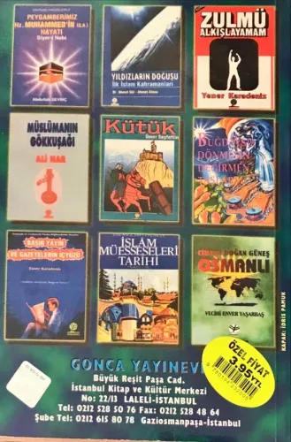 Dua Mecmuası Halit Sezgül Gonca