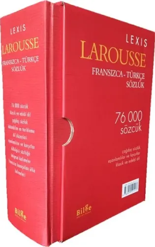 Larousse Fransızca - Türkçe Sözlük; 76.000 Sözcük