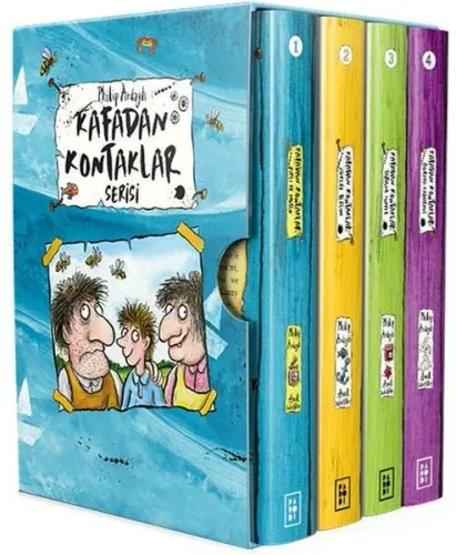 Kafadan Kontaklar Serisi (4 Kitap Kutulu Set)