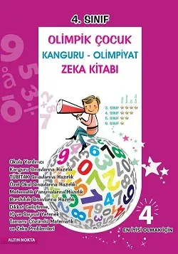 ALTIN NOKTA 4. SINIF OLİMPİK ÇOCUK BİLSEM KANGURU OLİMPİYAT ZEKA KİTABI