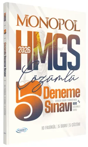 HMGS Tamamı Çözümlü 5 Deneme
