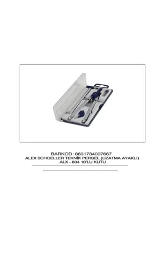ALEX UZATMA AYAKLI PERGEL ALX-804