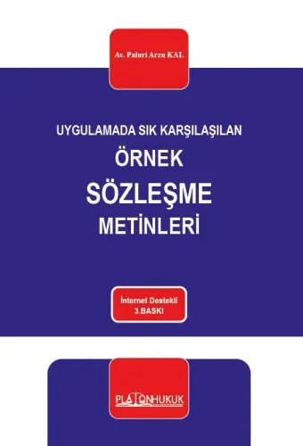 ÖRNEK SÖZLEŞME METİNLERİ 3. TIPKI BASKI