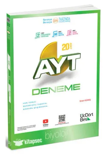 345 - AYT 20 li Biyoloji Deneme