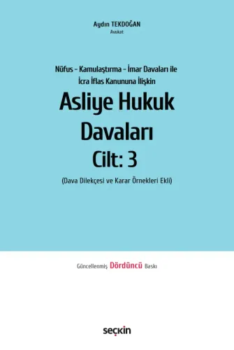 Asliye Hukuk Davaları Cilt: 3