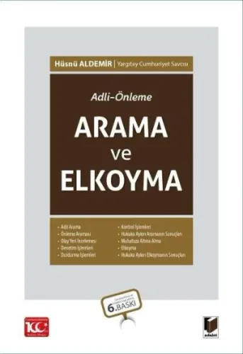 Adli-Önleme Arama ve Elkoyma